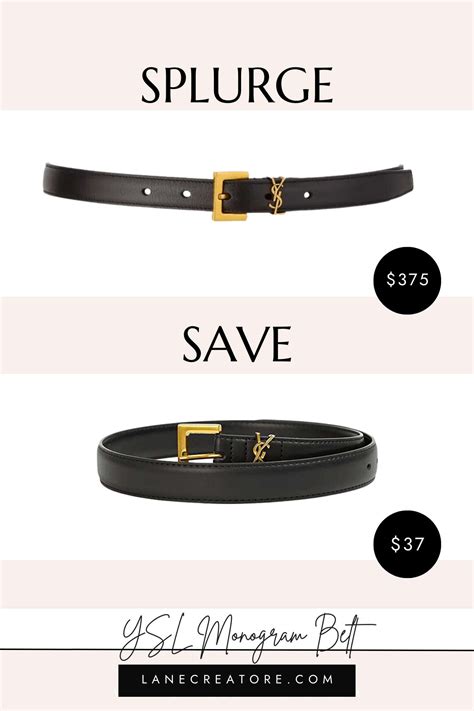 ysl dupe belt|designer inspired belt dupes.